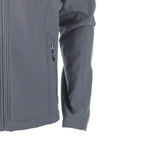 Chaquetas Softshell al aire libre ligeras personalizadas para hombres Chaqueta táctica impermeable a prueba de viento con sistema de bolsillo con cremallera completa - Product Image 6