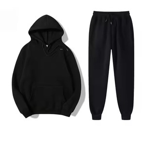 Oem Factory Men <b>Hoodie</b> Set Sweatshirt <b>Long</b> Sleeve Printed <b>Oversize</b> Pullover Hoodies Set - Product Image 1