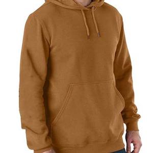 Offre Spéciale nouveauté hommes 100% coton brodé pull à capuche sweat meilleure qualité décontracté hiver porter plaine teint basiques - Product Image 6