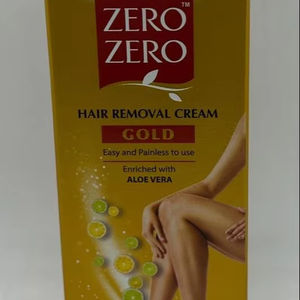 ครีมกำจัดขน50กรัมสีทองเป็นศูนย์สำหรับผู้หญิงครีมกำจัดขนแบบไม่มีความทนทานต่อศูนย์ - Product Image 1