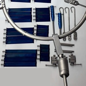 Sistema di anello di riavvolgitore lombare anteriore di alta qualità con diametro 300mm Set lombare anteriore in acciaio Set lombare manuale - Product Image 3