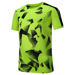 Camiseta de Fútbol de Manga Corta, Nueva Llegada, Uniforme de Fútbol Personalizado, Liso, de Poliéster Transpirable, Uniforme Deportivo para Hombre - Product Image 4