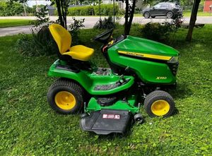 เครื่องตัดหญ้าแบบนั่ง4X4 2024 Johndeere เครื่องจักรสำหรับตัดหญ้าในสวนรถแทรคเตอร์สำหรับ X758 - Product Image 3