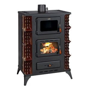 Fournisseur et exportateur de la meilleure qualité 3.9 Kg/h de consommation de carburant Cheminée à bois autoportante pour maison villa - Product Image 1