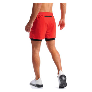 Nouveaux shorts de mode pour hommes 2-en-1 Double couche Shorts séchage rapide pantalons de sport Shorts décontractés M-3xl - Product Image 4