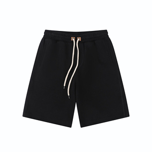 Imprimé personnalisé solide été Sport Gym Shorts avec poches respirant séchage rapide polyester peigné décontracté Micro Shorts - Product Image 4