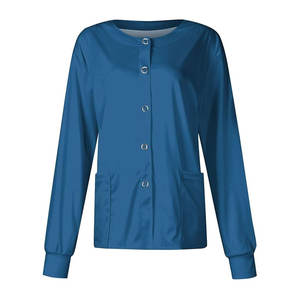 Chaqueta médica de manga larga para mujer, chaqueta médica personalizada para mujer, ropa de trabajo transpirable ligera - Product Image 1