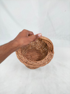 For Picnics! Storage <b>Basket</b> for Carrying Dried Goods Napkins Plates Flatware-for Sundries Fruits Snacks - Product Image 2