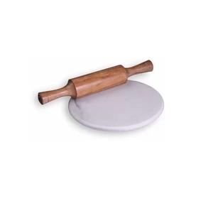 Planche à rouler en marbre couleur pierre rose pour la pâtisserie et la pâtisserie Planche à rouler en marbre à vendre - Product Image 5