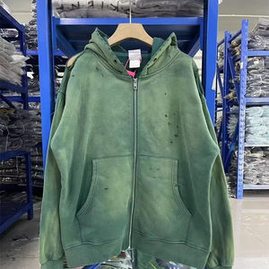 Sweat à capuche en polaire de haute qualité pour hommes, sweat à capuche lourd, sweat à capuche surdimensionné, sweat-shirts - Product Image 1