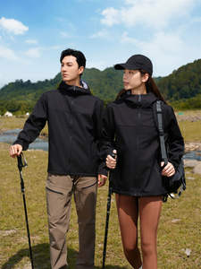 Chaqueta de Forro Polar para Hombre, Gruesa, Cálida, Acogedora, Duradera, para Senderismo al Aire Libre, Clima Frío, Protección Duradera, con Cremallera, Ecológica - Product Image 4