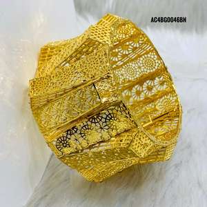 <b>Gold</b> Design <b>Gold</b> Plated <b>Bangles</b> Set. - Product Image 1