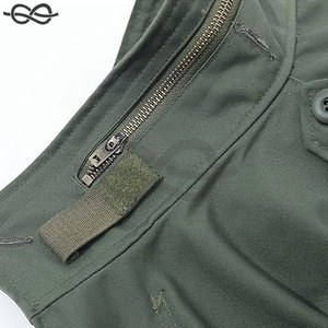 Chaqueta para hombre Gabardina Campo americano Traje de carga al aire libre A prueba de viento Abrigo táctico resistente al agua Multi bolsillo - Product Image 5