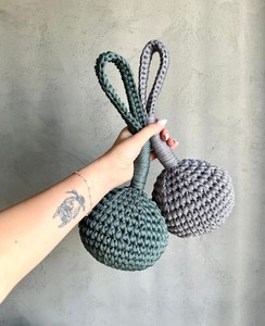 Door Stop, Door Draft <b>Stopper</b>, Knitted Door Stops, Door <b>Stopper</b> Draught <b>Stopper</b>, Scandinavian Style Door Stop - Product Image 1