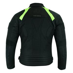 Nouvelle veste de MOTO de course CORDURA avec MEMBRANE imperméable et respirante avec des PROTECTIONS certifiées CE - Product Image 2