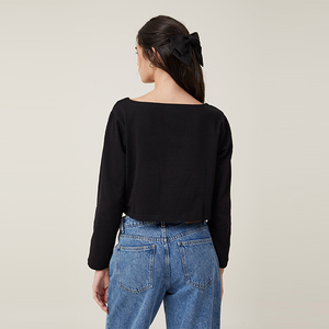 Camisas de Manga Larga para Mujer, Diseño Nuevo, Estilo Casual de Verano, Corte Regular, Venta Caliente, Personalizables, Lisas, al por Mayor, Transpirables - Product Image 3