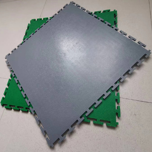 Dalles de sol en PVC à prix d'usine, tapis de sol en vinyle plastique pour garages/ateliers/entrepôts/salles de sport/salles d'exposition à usage intensif - Product Image 1