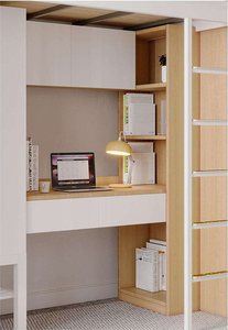 Современная металлическая кровать для хранения в стиле лофт для спальни, гостиницы, школы, больницы или общежития, квартиры для студентов колледжа - Product Image 4