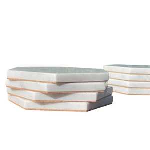 Sous-verres en bois de manguier de Style classique avec support Tampons de boisson de conception minimale pour cuisines modernes Sous-verres en pierre Tapis et tampons - Product Image 2