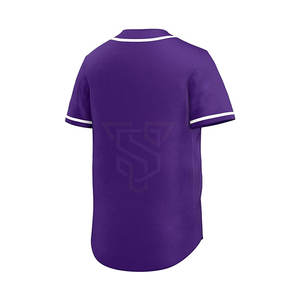 Maillot de baseball de haute qualité de qualité supérieure du fabricant, matériau respirant durable pour les sports de plein air - Product Image 5