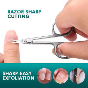 Professional Stainless Steel Cuticle Scissors Extra Sharp Tip Cuticle <b>Dead</b> Skin Scissors Russian Styles Manicure Tools - Product Image 3