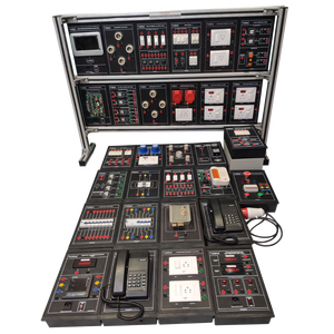 Mecanismo de paso a paso con base controlada por PLC, entrenador de mesa Universal educativo - Product Image 1