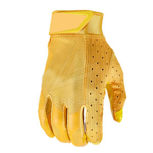 Guantes receptores de fútbol americano hechos a medida Último diseño con palma de silicona pegajosa Extremadamente sensible al agarre - Product Image 3