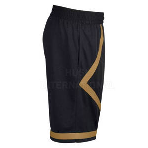 กางเกงขาสั้นผ้าตาข่ายสำหรับผู้ชายกางเกงขาสั้นสไตล์ฮิปฮอปผ้าเนื้อหยาบใส่สบายโลโก้ได้ตามต้องการ - Product Image 2