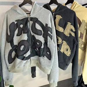 ชุดวอร์มใส่ได้ทั้งชายและหญิงสำหรับฤดูหนาวใส่ได้ทั้งชายและหญิงผ้าปักลาย - Product Image 6