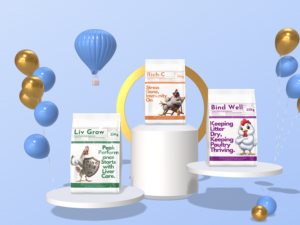 Suplemento de vitamina C para alimentación animal a base de hierbas para aves de corral y ganado reduce el estrés y mejora la inmunidad - Product Image 3