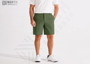 Pantalones Cortos de Golf para Hombre de Primera Calidad, Servicio OEM, Secado Rápido, Antiarrugas, Lona Sostenible de Poliéster/Algodón, Cordón Ajustable Personalizable - Product Image 6