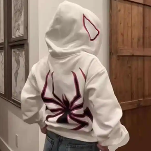 Alta demanda personalizada 100% sudaderas de algodón de gran tamaño recortada Raw Hem Street hombres Sudadera con capucha térmica fabricantes Pakistán - Product Image 6