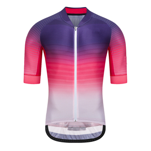 Jersey de Ciclismo para Hombre de Secado Rápido, Antibacterial, Tela SMART, Personalizado al por Mayor, Estampado en Dos Tonos, Mangas Cortas, Transpirable, OEM para Equipos - Product Image 3