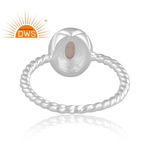 New Design 925 <b>Silver</b> Natural Ethiopian <b>Opal</b> <b>Ring</b> Custom Jewelry Supplier For Women Gift For Her - Product Image 2