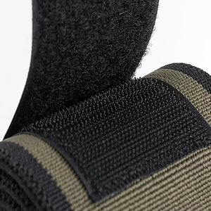 Muñequera con logotipo personalizado, muñequeras deportivas con ajuste transpirable para levantamiento de pesas, fitness y gimnasio, diseño de bucle - Product Image 3