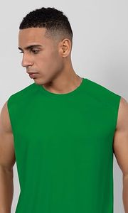 Chaleco deportivo sin mangas para hombre, camiseta sin mangas para entrenamiento de gimnasio, ropa deportiva transpirable de secado rápido para correr y entrenar - Product Image 4