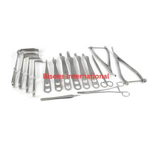 BISONS – Kit d'instruments orthopédiques manuels en acier inoxydable pour ostéotomie périacétabulaire, outils chirurgicaux pour la chirurgie de la hanche, certifié CE - Product Image 3