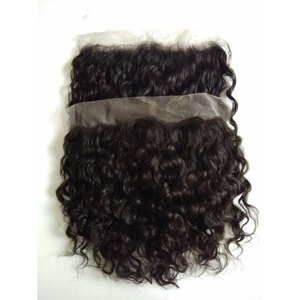 Extensions de cheveux indiens bruts non traités de 8 pouces avec closure, provenant d'un seul donneur, styles bouclés et ondulés, modèle - Product Image 3