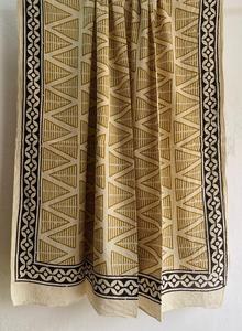 Écharpe en coton 100% imprimé bloc de main léger Jaipur écharpe artisanale traditionnelle Boho Chic écharpe en coton doux faite à la main - Product Image 3