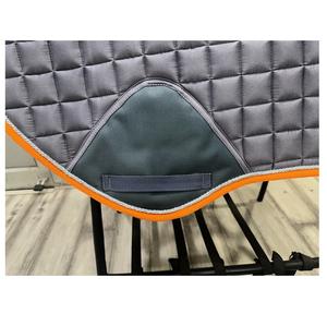 Quantité en vrac de tapis de selle de cheval de saut de tissu de satin de haute qualité disponible de l'exportateur indien pour l'équitation - Product Image 3