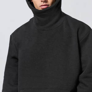 เสื้อมีฮู้ดขนาดใหญ่พิเศษสำหรับผู้ชายเสื้อมีฮู้ดปักโลโก้ได้ตามต้องการ - Product Image 4