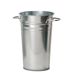 Elegante maceta con base de metal para decoración del hogar y plantas de jardín, jarrón de producto caliente con impresión personalizada - Product Image 6