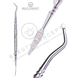 Instrument professionnel de soin des cuticules, pousse-cuticules et nettoyeur à double embout pour une préparation de manucure raffinée et l'entretien des cuticules - Product Image 6