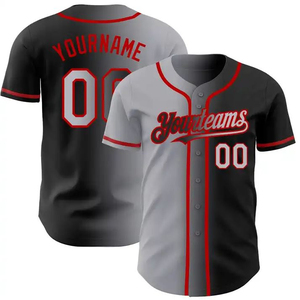 โลโก้ที่กําหนดเองการพิมพ์เสื้อเบสบอลย์แห้งเร็วว่างเปล่าซอฟท์บอลสวมใส่ผู้ชายผู้หญิงซอฟท์บอลย์เสื้อเบสบอลระเหิด - Product Image 4