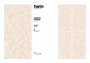 Carreaux de sol en porcelaine Matt Carving 600x1200, texture de pierre moderne, dalles de sol et de mur - Product Image 3