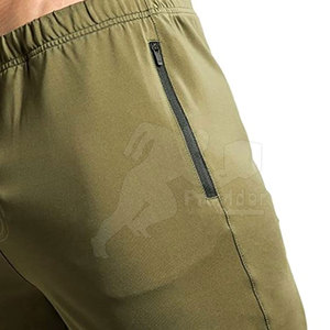 Shorts de sport pour hommes, fabrication sur mesure, design personnalisé avec votre propre logo, confortables, vêtements de fitness, polyester/coton, séchage rapide, écologiques - Product Image 6