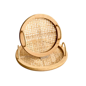 Vente chaude Ustensiles De Cuisine Accessoires Nouvelle Élégance Plateau De Service En Bois Parfait Pour Servir Du Thé Et Du Café Biscuits Plateau De Serveur - Product Image 2