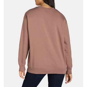 Vente en gros de sweats 100% coton pour femmes Logos personnalisés Coupe décontractée Respirant Grandes options de superposition pour le confort de la journée Commandes en gros - Product Image 2