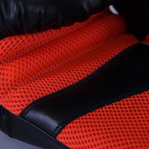 Professional Retro 6oz 8oz 10oz 12oz 14oz 16oz Boxing Gloves Imitation Leather Sanda Training Gloves for Adults Printed Pattern - Product Image 5