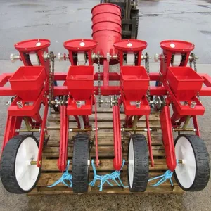 Buy Quality Agricultural Maize Seeder Drill 4 Rows Maize Planter With Fertilizer Corn Seeder For Tractor